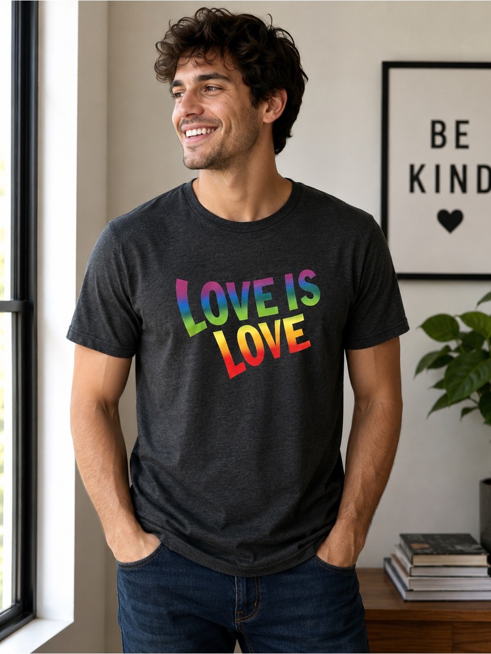 American Eagle Outfitters Medium Gay Pride T-Shirt